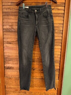 GAP Black dark gray Washed Skinny Jeans